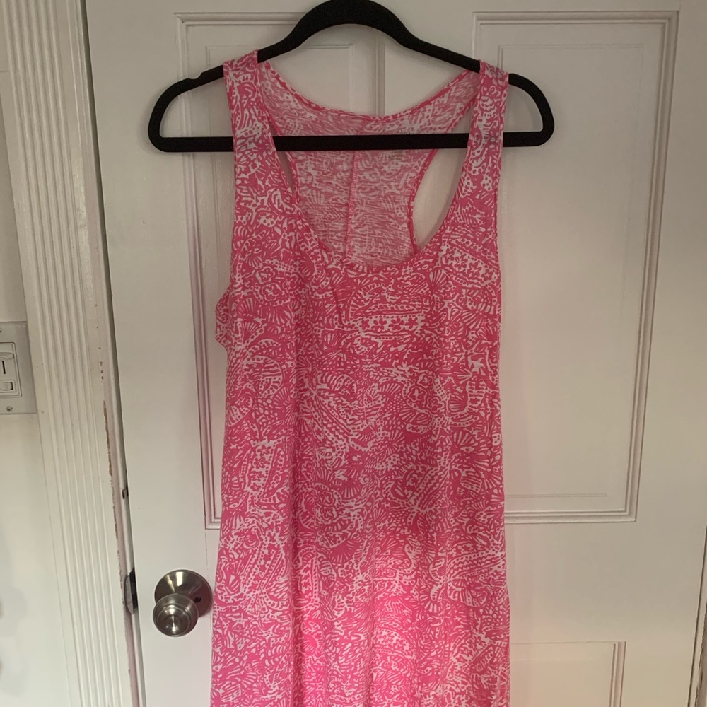Lilly Pulitzer Pima Cotten Racer Back Dress